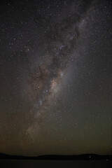 The Milky Way as seen from New Zealand Vertical