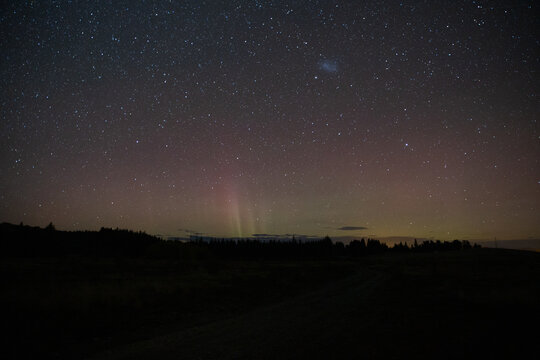 Southern Lights Seen From New Zealand