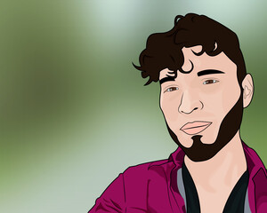 Un retrato al atardecer