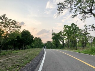 road in the countryside