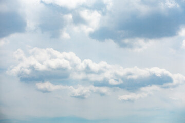 Fototapeta premium 空, 雲, 青, 白, 自然, 乗り切る, 旋律の美しい, 天国, ふわふわした, 日, サマータイム, 光, 曇った, 雰囲気, 明るい, 澄んだ, 気象学, アブストラクト, 空間, 美しさ, 青空, 景色, 雲海, 入道雲, Cloud, 夏
