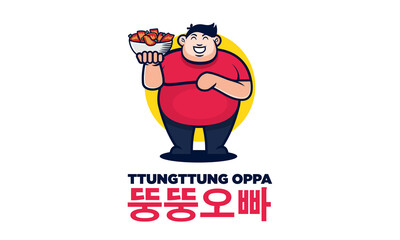 Korean Food Logo Design 