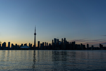 beautiful city view of Toronto