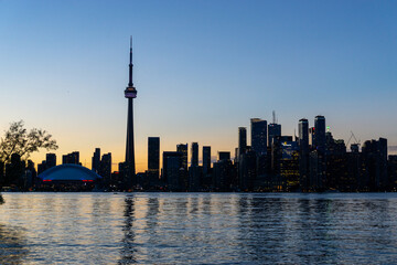 Obraz premium beautiful city view of Toronto