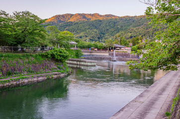 京都　岡崎の琵琶湖疏水