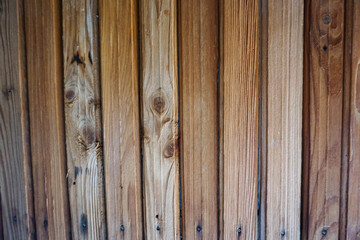 brown background of wooden slats, rack design                               