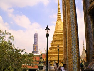 Asian wat scene