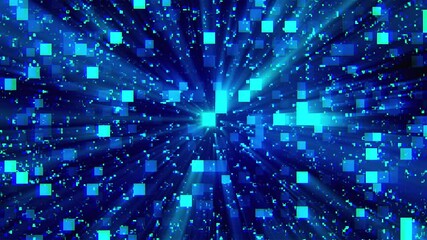 3d rendering of technology and data processing. Computer generated modern information backdrop - Powered by Adobe