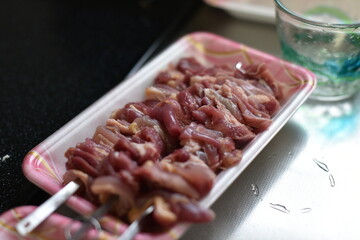 日本のとても美味しい焼き鳥