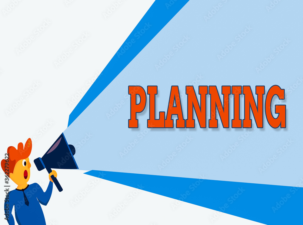 Poster text sign showing planning. business photo text achieving desired results is the first and foremost 