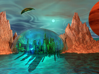 Callisto, Jovian Moon © patricia