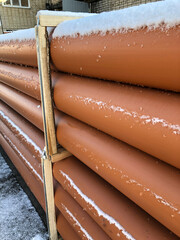 pipes for plumbing, sewage, water