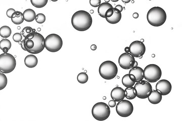 Dark liquid bubbles