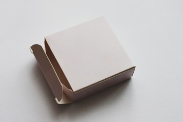 Small pink box mockup