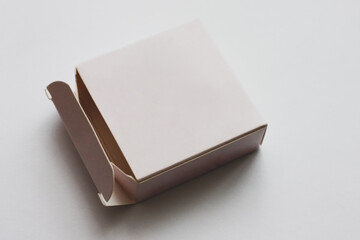 Small pink box mockup