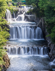 都留市田原の滝
