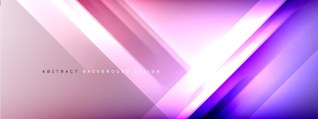 Motion concept neon shiny lines on liquid color gradients abstract backgrounds. Dynamic shadows and lights templates for text