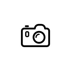 camera icon vector symbol template