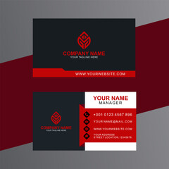 Business Card Elegant Modern