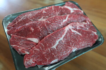 한우 채끝 포장육