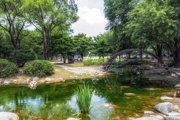 Fototapeta na wymiar Seoul forest park