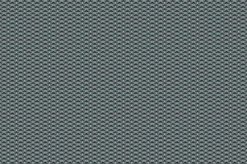 Abstract vector texture of scales. Black vector seamless pattern. Background consisting of black hexagons. 