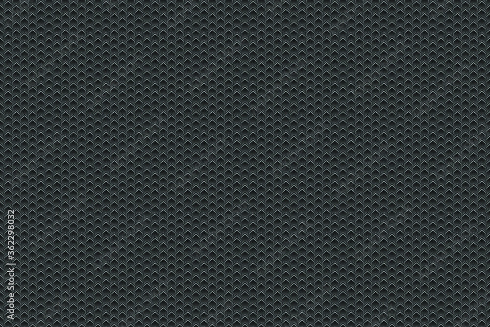 Poster abstract vector texture of scales. black vector seamless pattern. background consisting of black hex