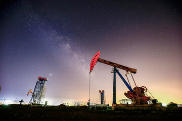 oil pumps under the stars
