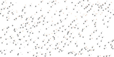 Vector illustration, seamless pattern of colorful circles, design for textile, paper.