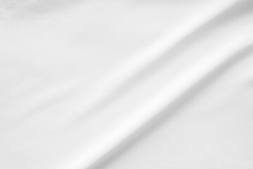 White fabric smooth texture surface background