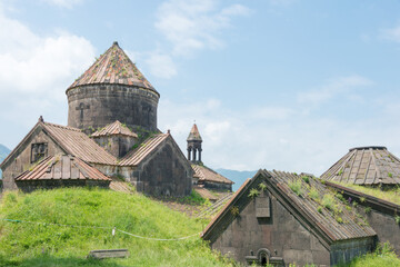 Haghpat Monastery in Haghpat village, Alaverdi, Lori, Armenia. It is part of the World Heritage Site - Monasteries of Haghpat and Sanahin.