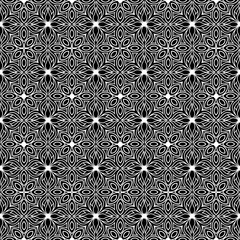 Print seamless pattern vector.