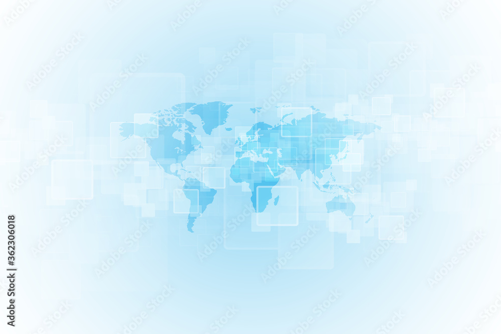 Poster global network connection.abstract background technology graphic design. network wireless systems an