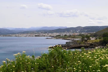 Foto op Canvas West coast of Crete, view of the Kissamos sity and the bay  © Natalija