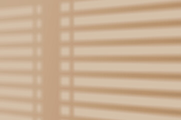 blinds shade on a white wall. Abstract Summer background of shadows for overlaying a photo or mockup