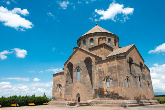 Saint Hripsime Church in Echmiatsin, Armenia. It is part of the World Heritage Site-The Cathedral and Churches of Echmiatsin and the Archaeological Site of Zvartnots.