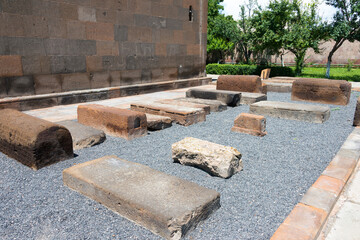 Shoghakat Church in Echmiatsin, Armenia. It is part of the World Heritage Site - The Cathedral and Churches of Echmiatsin and the Archaeological Site of Zvartnots.
