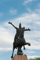 VARDAN MAMIKOYAN Statue in Yerevan, Armenia. He is 4th-5th century Armenian military leader,