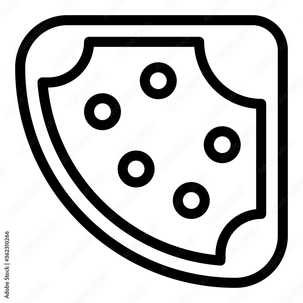 Poster home jacuzzi icon. outline home jacuzzi vector icon for web design isolated on white background
