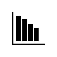 diagram icon vector symbol template