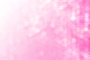 pink shine bokeh background from plastic texture by blur