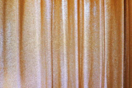 Surface texture of brown curtain