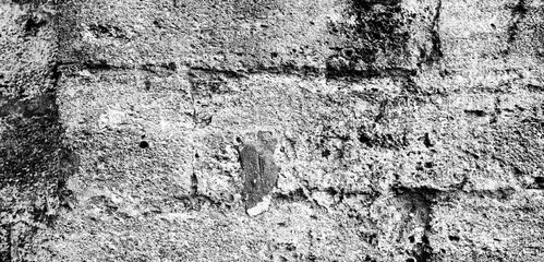 Old wall panorama texture which can be used as a background