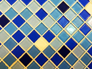texture of small square tile pattern