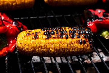 roasted grilled sweetcorn picnic summer party