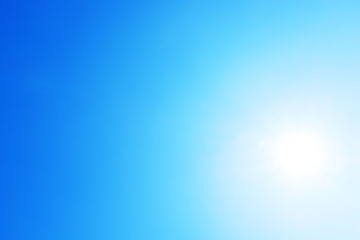 blur clear sky in afternoon is background