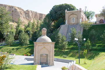 St. Daniel Mausoleum. a famous historic site in Samarkand, Uzbekistan.