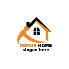 Home Repair Logo Template Design,
