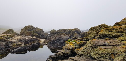 view of the mountains