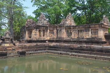 Khemer temple in Isan region, Thailand